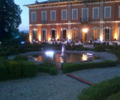 Cena all'aperto a Villa Subaglio