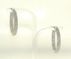 Orecchino con brillanti - Gioielleria Dal Maso