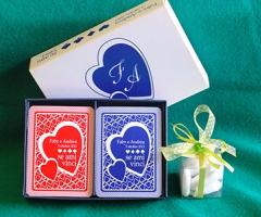 Retro in blu e rosso