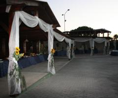 Ricevimenti Orchidea Malibuù - I tavoli del buffet