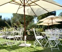 Allestimenti in ferro battuto bianco