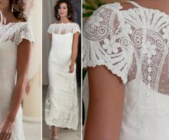 Abiti da sposa dai preziosi ricami in pizzo