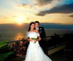 Immagine di sposo e sposa