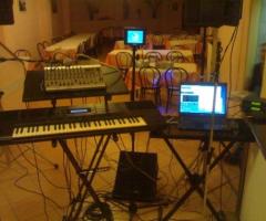 Consolle piano bar e karaoke per la festa di nozze