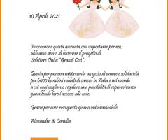 Pergamena Unioni Civili – Coppia di spose