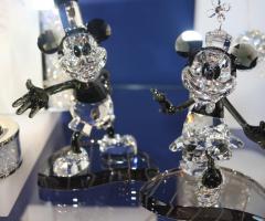 Minnie e Topolino di cristallo - Galleria Cappellini