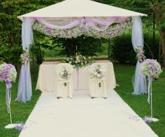 Allestimento floreale in villa - Fiori Bertola