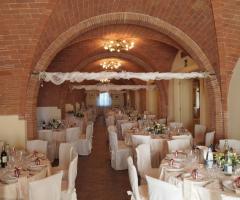 Sala con volte al soffitto