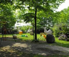 Area gioco per i bambini durante le nozze