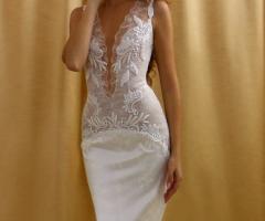 Ateleba Sposa - Abito da sposa in pizzo ombra e macramè