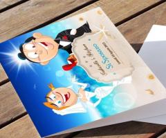 Grafica Personalizzata - Originali partecipazioni di nozze