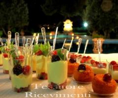 Particolare dei dolci per le nozze