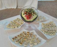 Antipasto allestito dal servizio catering GalaService