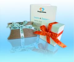 Scatolina portaconfetti con biglietto - Gruppo Abele