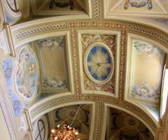 particolare del soffitto