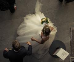 TrifogliniFotografia - Gli sposi in angolo diverso