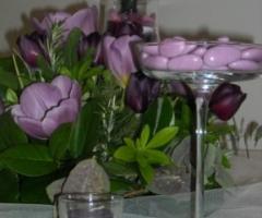 Allestimento per il ricevimento di nozze