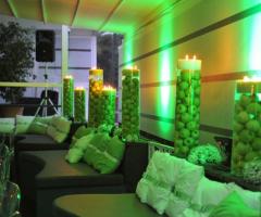 Virgilio Club - Allestimento con mele verdi per il matrimonio