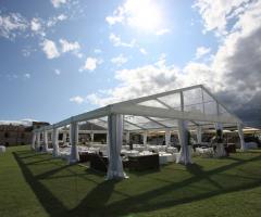 Tensostruttura per ricevimento