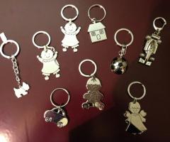 Portachiavi in acciaio Piera Nespoli  -  Bottega d'Arte