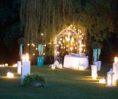 Giardino posteriore - laghetto