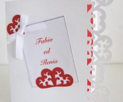 Partecipazioni Ele - Inviti in stile romantico