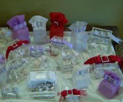 Sacchetti per il confetti di matrimonio