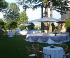 Banchetto di matrimonio in villa