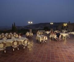 Terrazzo per il matrimonio