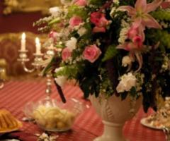 Dettaglio del salone delle feste