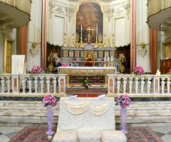 Allestimento della chiesa