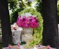 Addobbo floreale per il matrimonio