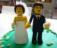 Il Rifugio delle Artiste - Cake topper tema 'Lego'