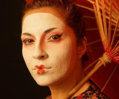 Viktoria makeup - Trucco con ispirazione geisha