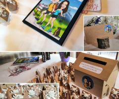 Caricaturista Diego Corazon - Caricature da foto abbinate all'evento