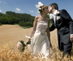 Un inconfondibile paesaggio toscano...