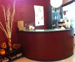 Bancone del centro benessere Etoile a Monza