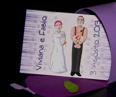 Partecipazione personalizzata - Vision Wed