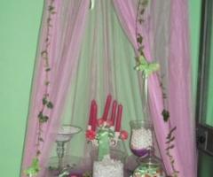 Confettata per matrimonio in viola