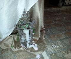 Porta candela per il matrimonio