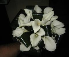 Bouquet di calle per la sposa