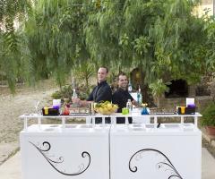 I barman di Just Emotion per un evento all'aperto