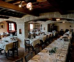 Mise en place per banchetto di nozze