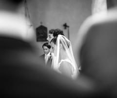 Sposi durante la messa