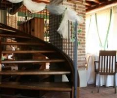 Interno della location per il ricevimento di matrimonio