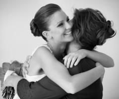 Scatto fotografico della sposa