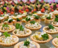 Barchette per l'antipasto di matrimonio