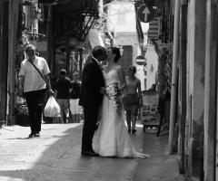 Salvo Annarolo Fotografia - Foto degli sposi in bianco e nero