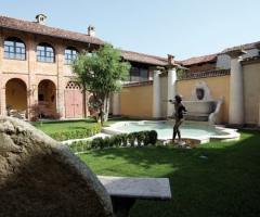 Giardino della location di matrimonio