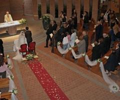 Fotoreportage del matrimonio in chiesa